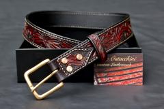 Tooled Floral Belt