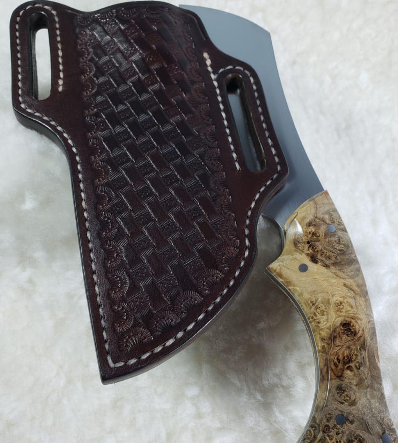 Cleaver With Sheath