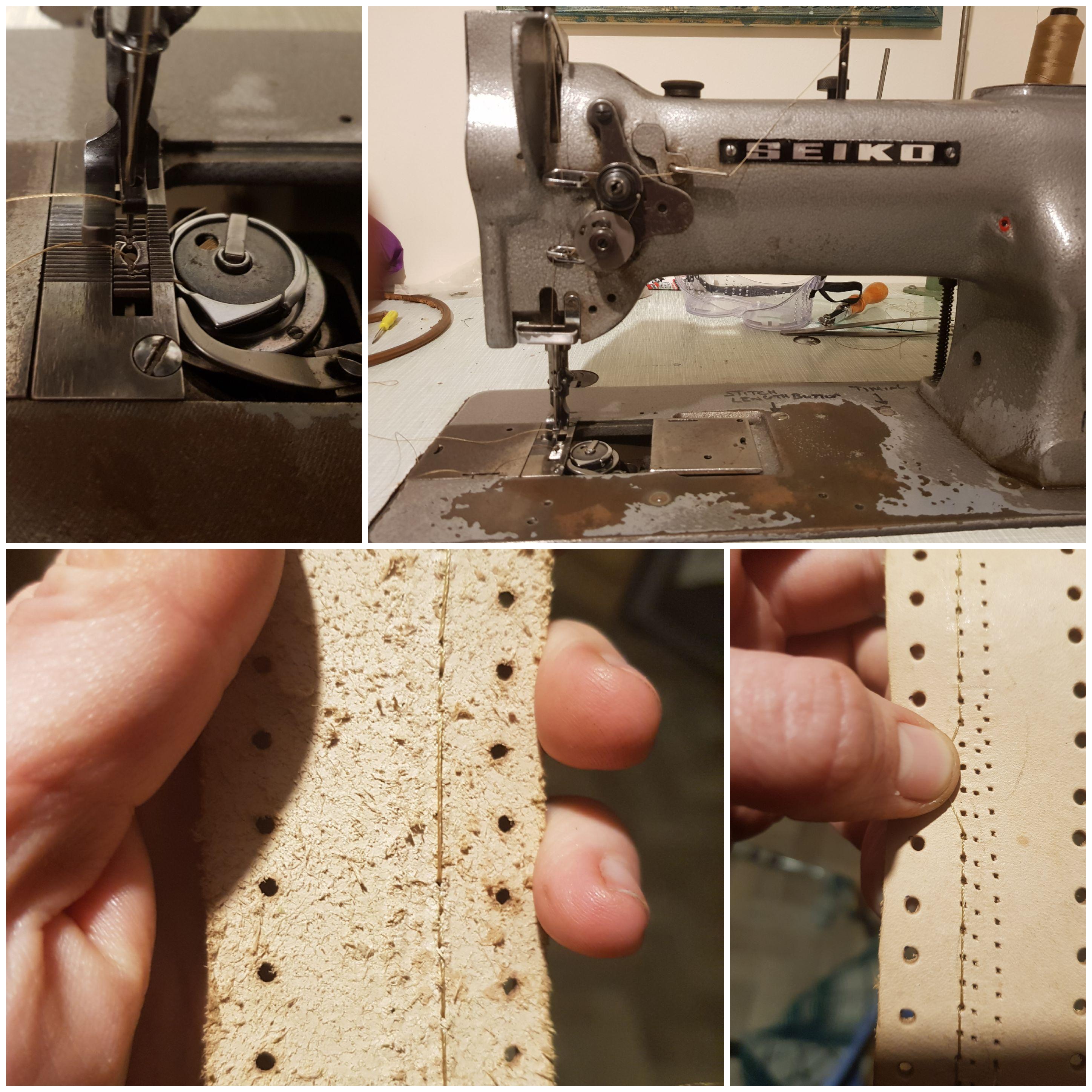 Newbie needs help getting a neglected Seiko Stw 8b up and running - Leather  Sewing Machines 