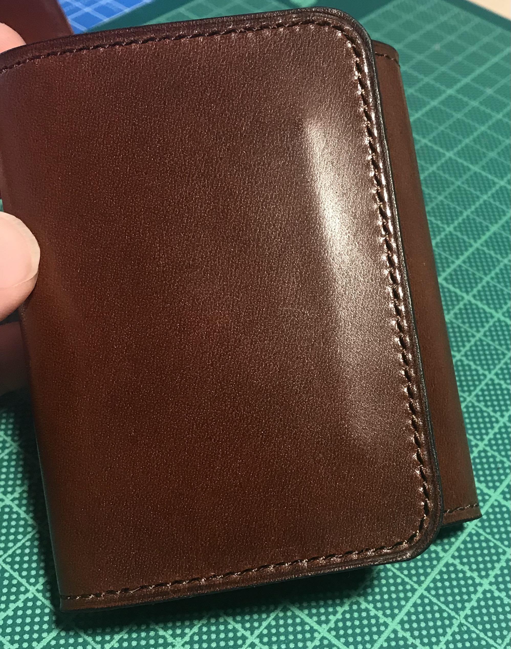 stitching showing through wallet cover - How Do I Do That ...