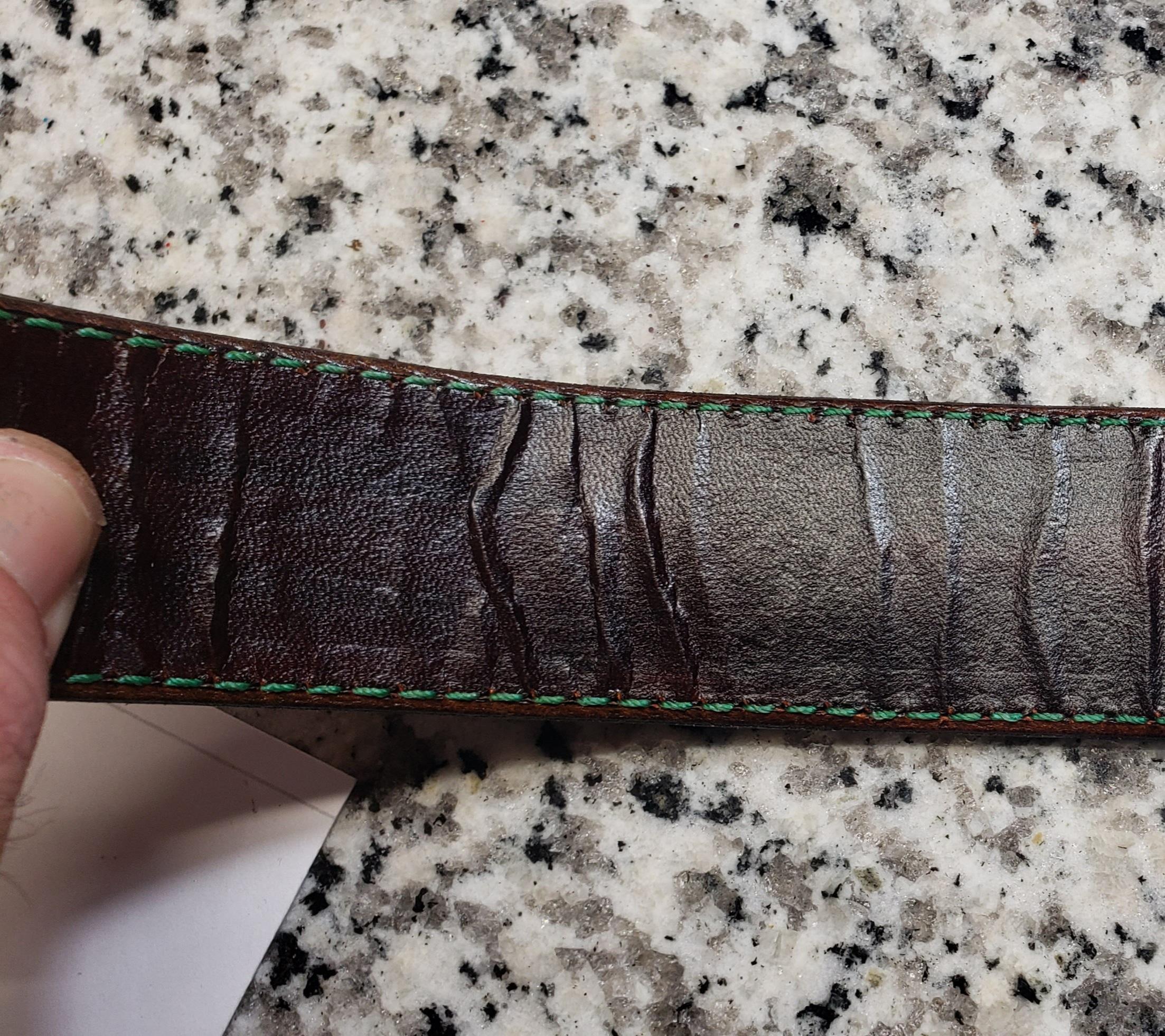 Please help, why is this happening? - Leatherwork Conversation ...