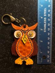 Owl Keychain Fob