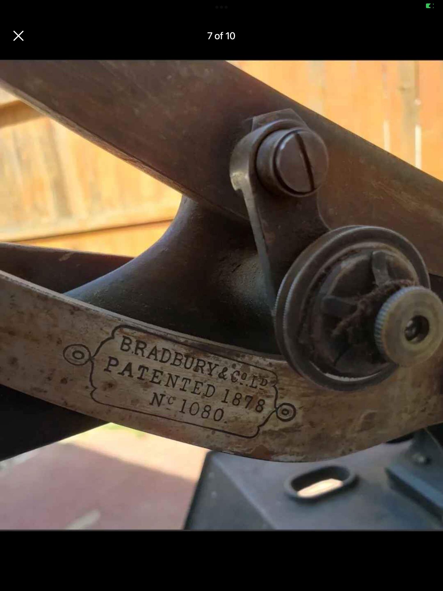 Refinishing an antique sewing machine table - by Glenn Huovinen