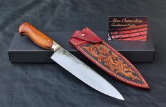 Kitchen knife with sheath