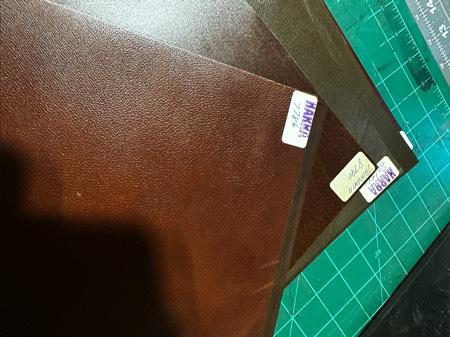 Leather Samples and Swatches