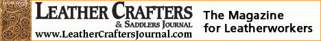 The Leather Crafters & Saddlers Journal comes to you packed full of exciting, how-to, step-by-step instructional articles focused exclusively on leather. One hundred pages in each issue provide a large selection of projects addressing many different types of leatherwork. Thousands of subscribers have enjoyed and benefited from articles in leathercraft, leather art, saddlery, holsters, sheaths, reenactment, harness, boot, shoes, braiding and much more.