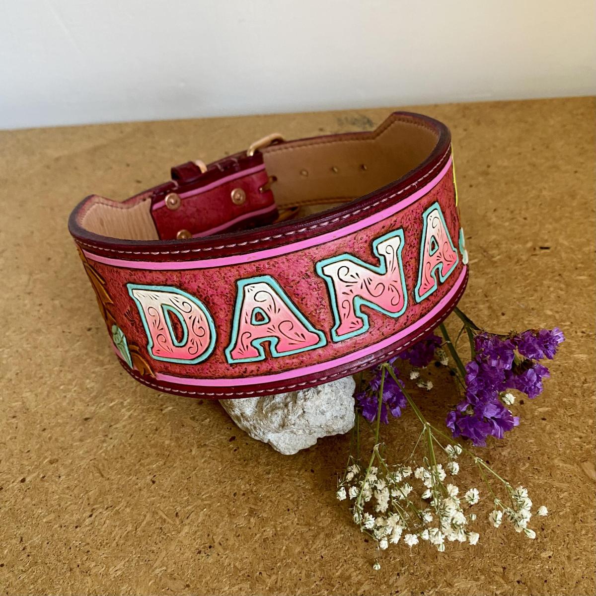 Custom Leather Dog Collar
